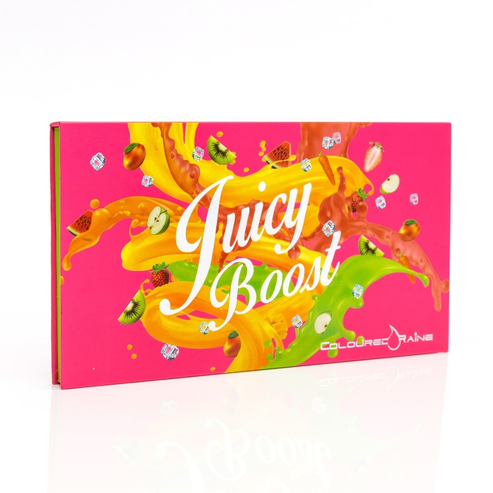 JUICY BOOST PRESSED PIGMENT FLAT LAY PALETTE